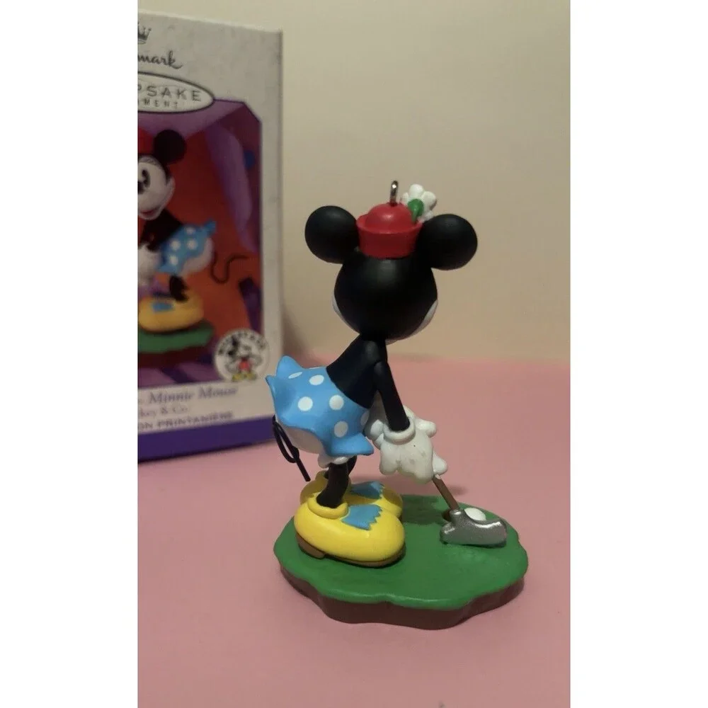 Vintage Hallmark Keepsake Ornament Final Putt Minnie Mouse Mickey & Co. 1999